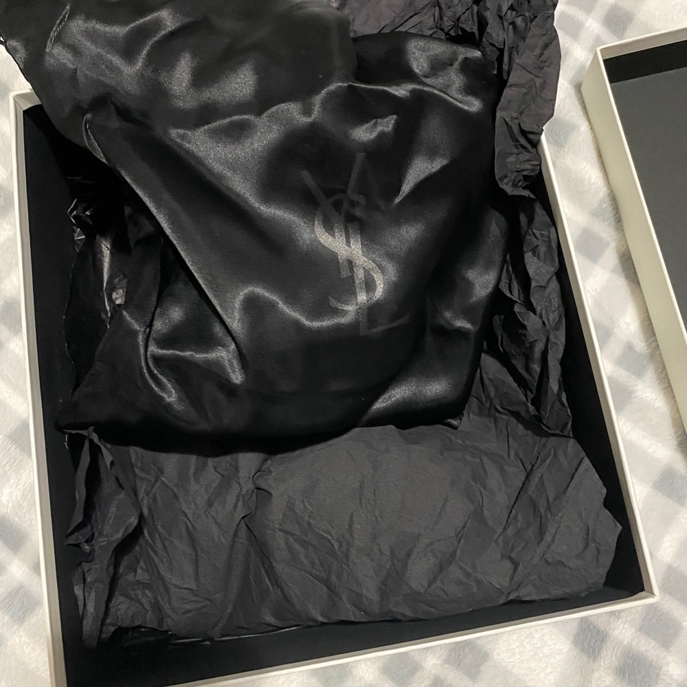 Saint Laurent black tribute heels - Picture 10 of 10